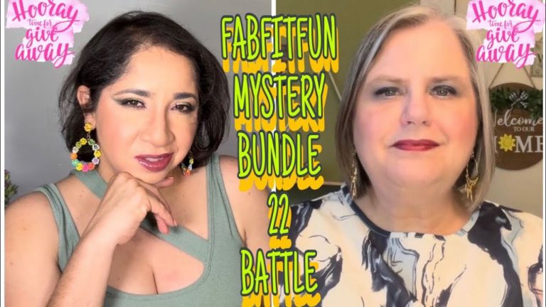 FABFITFUN MYSTERY BUNDLE BATTLE with JOHANA @johanamaysonet and GIVEAWAYS