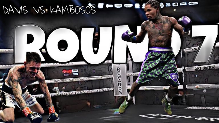 GERVONTA DAVIS VISCOUSLY CALLED OUT BY GEORGE KAMBOSOS JR LETS FIGHT IM NOT SCARED OR A QUITTER