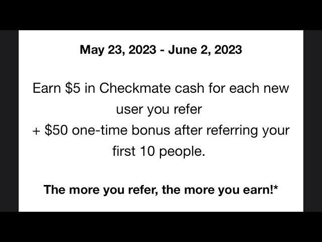 Got a iPhone? Come earn $5 free giftcards plus $50 with me on CHECKMATE!