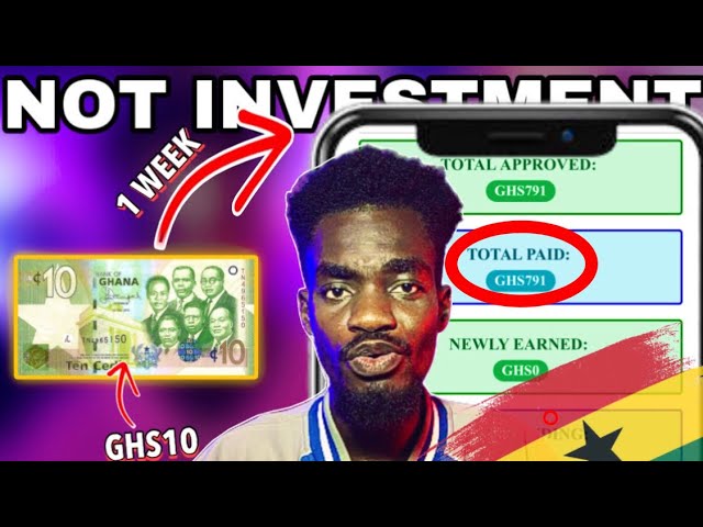 How I Turn GHS10 To GHS791 – Best Money Making Site In Ghana GHS70/Refer (Pays Through Mobile Money)