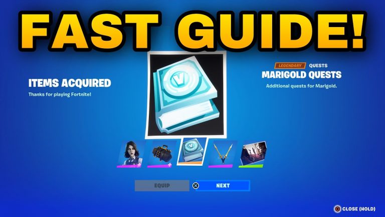 How To COMPLETE ALL GOLDEN TOUCH MARIGOLD QUESTS CHALLENGES in Fortnite! (Quests Pack Guide)