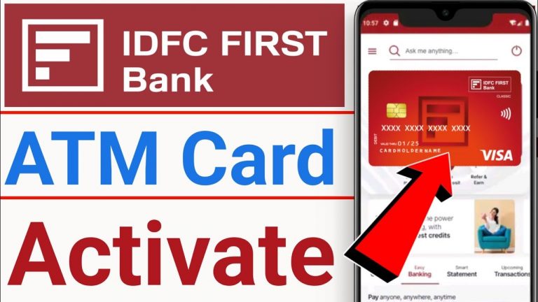 How to activate idfc bank atm card online 2023 | IDFC First bank debit card kaise activate kare