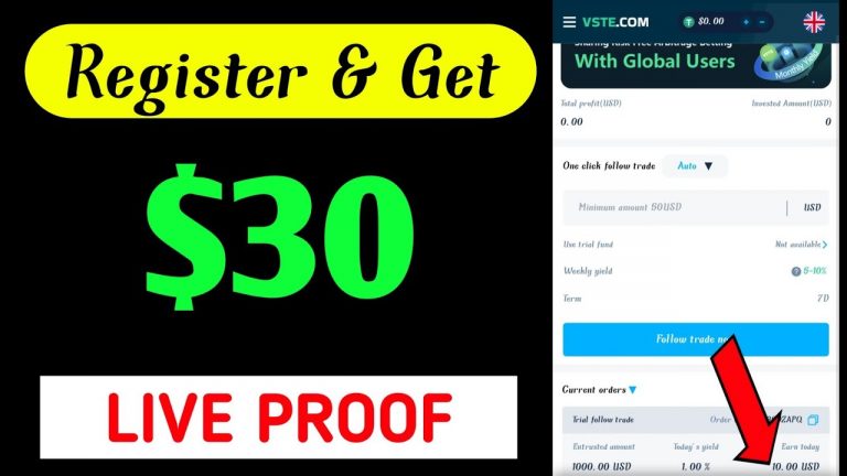 Huge Loot 30$ Instant !! Signup & Get 30$ !! Crypto Loot Instant Payment !! Crypto Offer Today