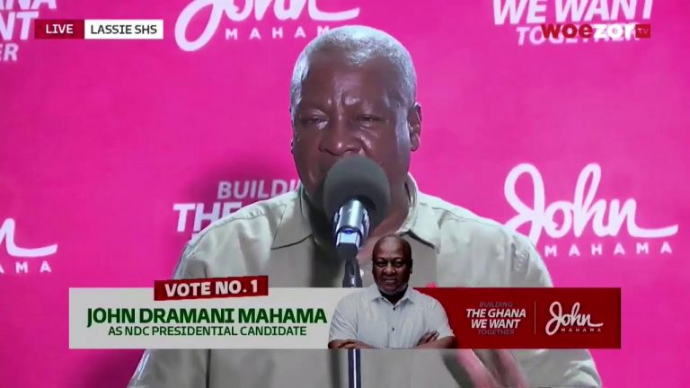 John Mahama campaign tour | Interacts with Delegates at Wa West || WoezorTV live