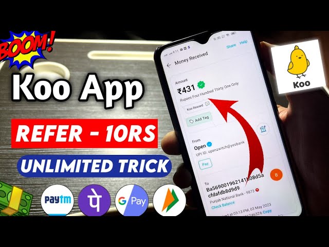 Koo App Unlimited Refer Trick || Koo App Refer and Earn LooT || Koo App Se Paise Kaise Kamaye