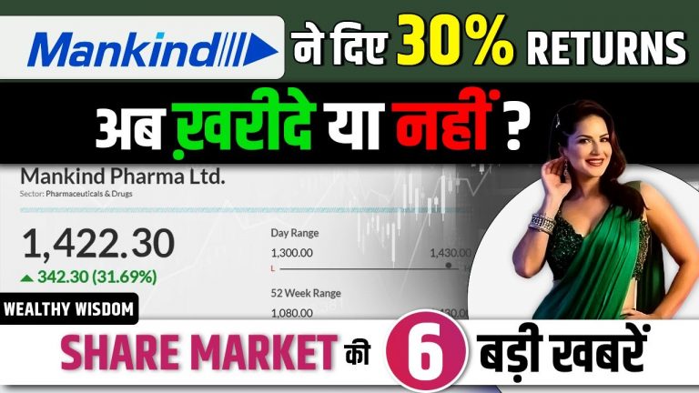 Mankind Pharma Buy or Not? | Aarti industries, Kalpataru Power | Top Stock market news