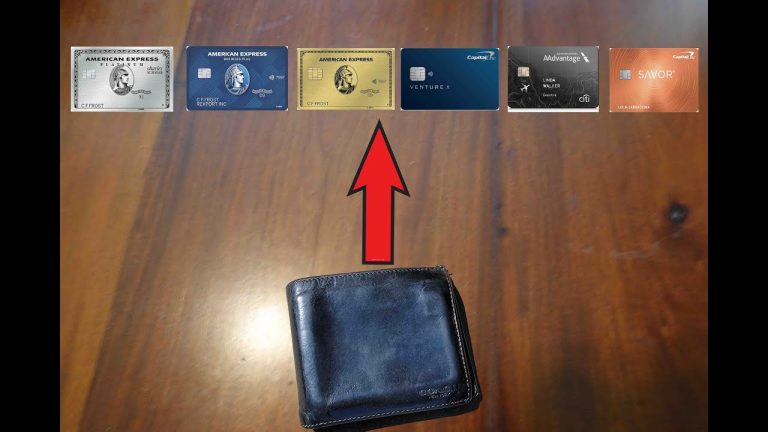 My General Credit Card Setup