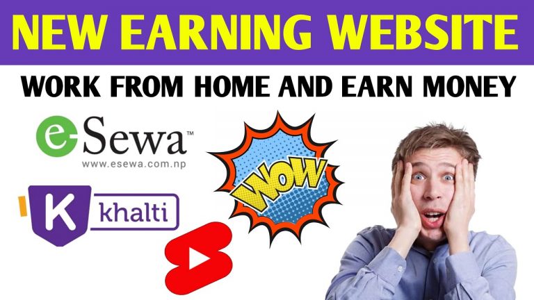 New earning website in nepal||earning website for students||esewa earning app||Usdt earning website|