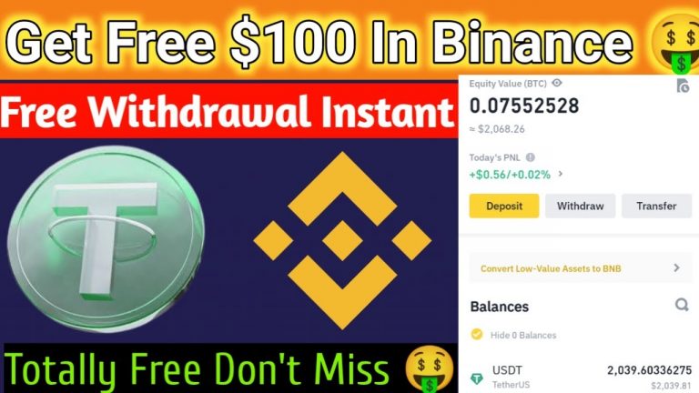 No kyc no deposit required | free withdrawal new Instant airdrop for all Clint’s $100 profit for..