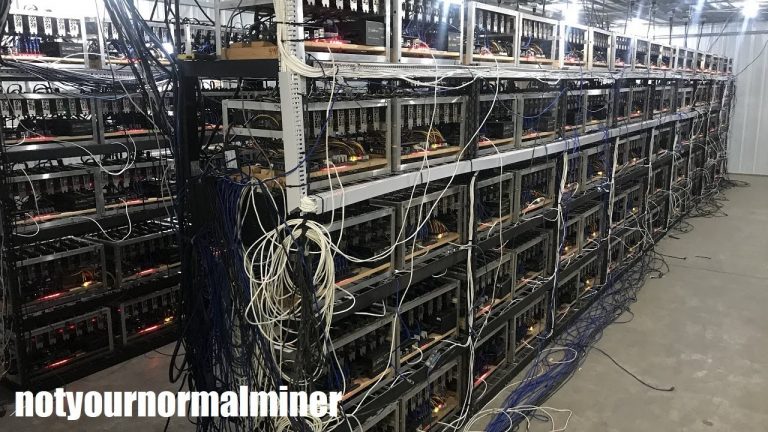 One of the biggest Ethereum Mining farms back then… holy crap