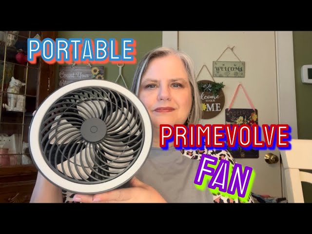 PRIMEVOLVE PORTABLE FAN | RECHARGEABLE | SALE on AMAZON