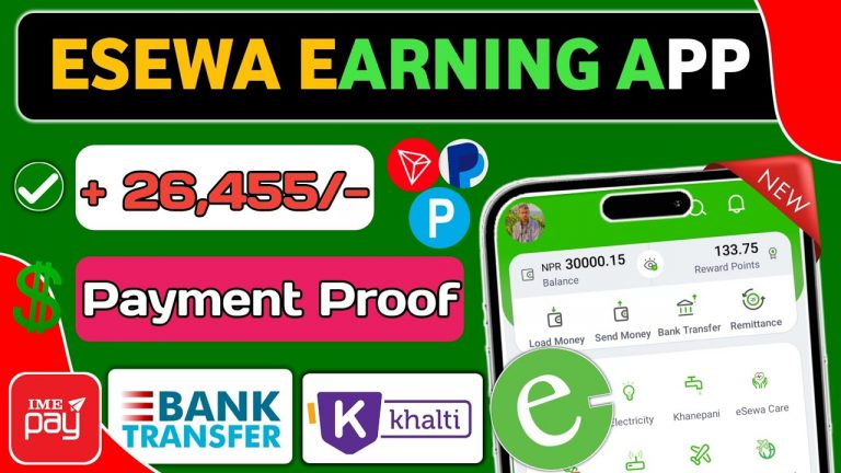 Rs 26,455/- Payment Proof Of Greward App | Esewa Earning App | Nepali Online Earning App | Nep Cash