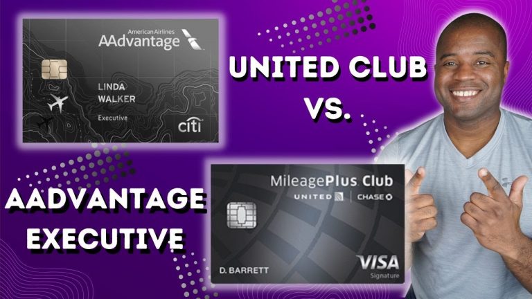 SHOWDOWN!! | The AAdvantage Executive Card vs. United Club Card