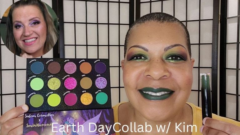 Salem Cosmetics x Sminkberoende Forest Heart Palette Look 1 | Earth Day Collab w/ Kim