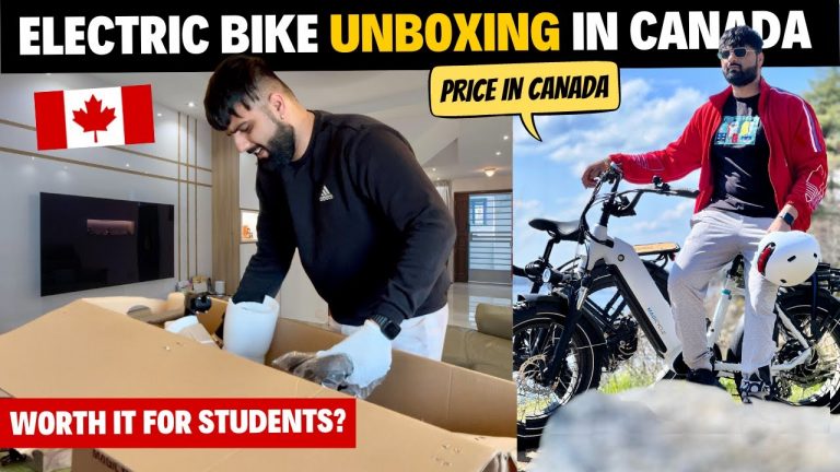 Unboxing My New Monster Electric Bike in Canada | Magicycle Ocelot Pro