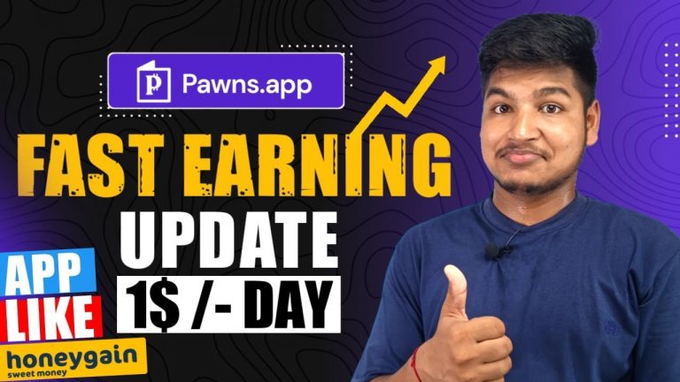 Upto 5$/-Day Pawan App Update Honeygain Alternative App | Fast Earning Trick Without Investment