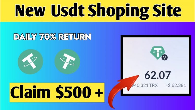 Usdt Earning Site | Earn Free Usdt | Best Usdt Investment site | New Earning Site