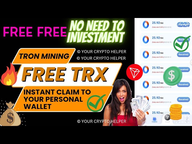 today best investment $2023 | new free TRX mining site | | mining site TRX mining trx mining