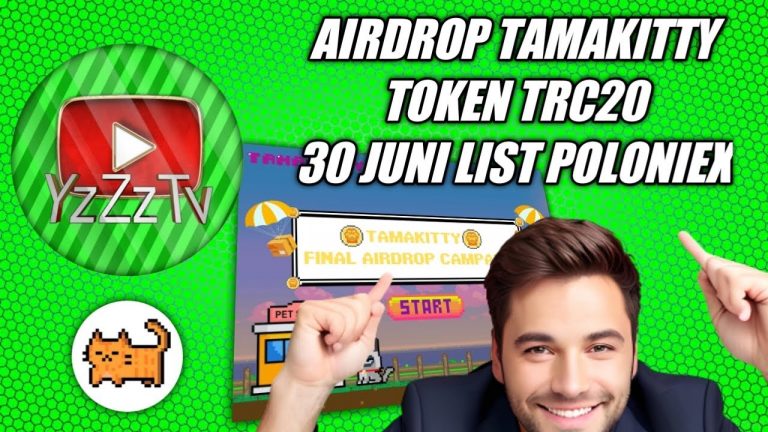 AIRDROP POTENSIAL JARINGAN TRC20 | TAMAKITTY TOKEN PROJECT