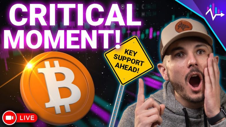 BITCOIN Approaching KEY Support!!(This Could Be HUGE!!)