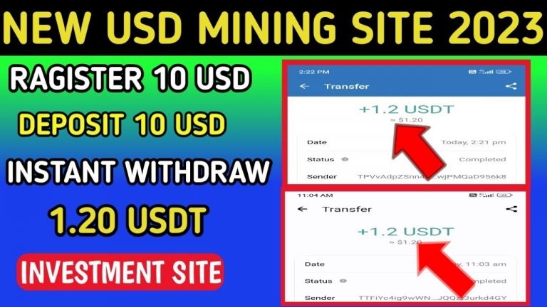 Best New Income Project 2023 | Usdt Mall Website | new usdt earning site