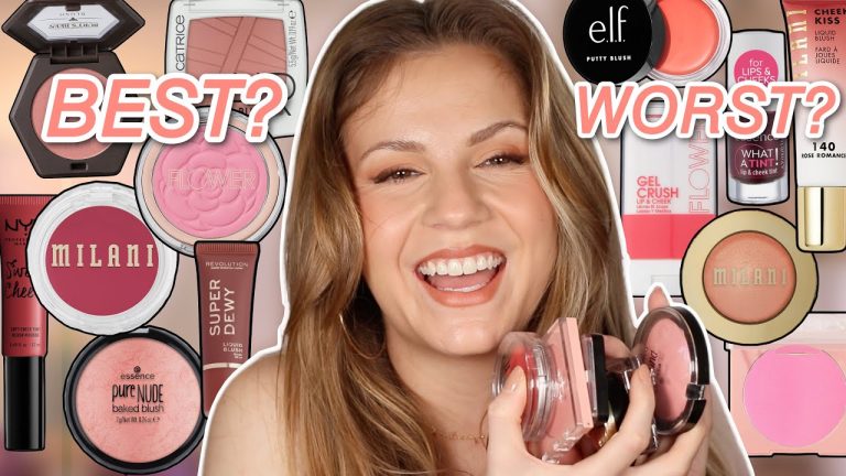 Best & Worst Drugstore Blushes 2023