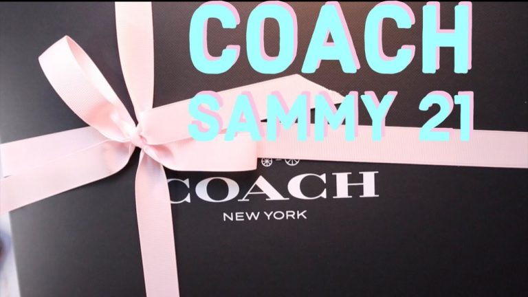 Coach Sammy 21, with an unboxing, what fits and mod shots.