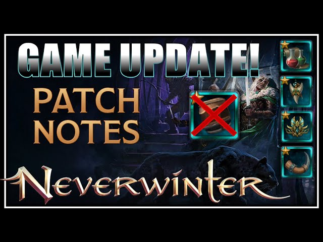 Cyclops NERFED w/ More Comp CHANGES! Icewind Dale, Maiden’s Blade Stacking, Gzemnid! – Neverwinter