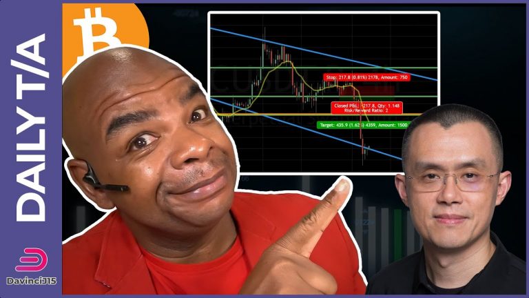 DAMM!! SEC Suing CZ Binance | Bitcoin Crypto News Today Davinci