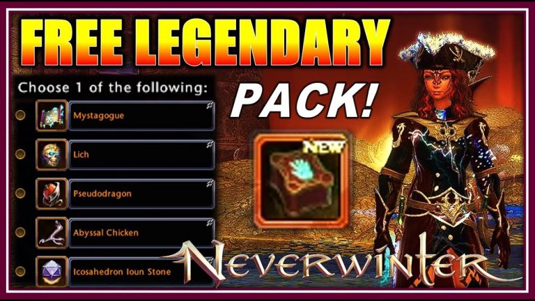 FREE Legendary Companion Choice Pack: What to Choose? – Neverwinter Jubilee 2023