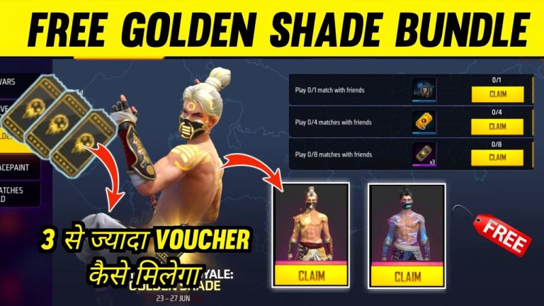 Golden Ring Voucher Kaha Use kre ! 3 Se Jayada Golden Ring Voucher Kaise Milega ! Free Shade Bundle