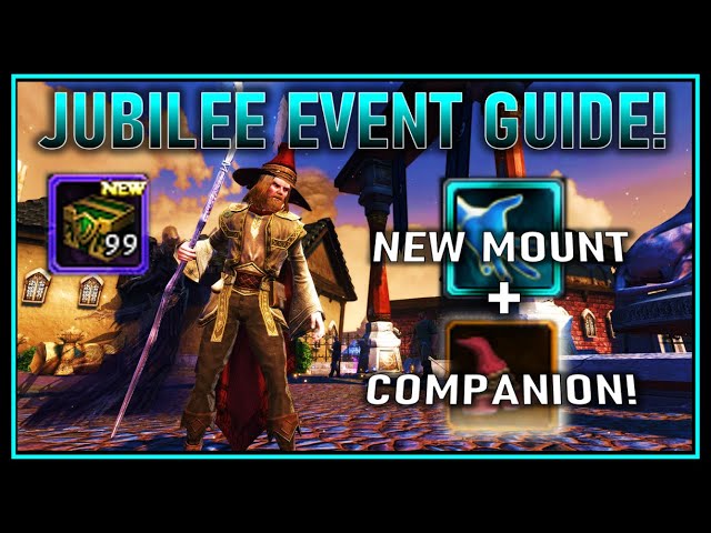 JUBILEE 2023: How to get your Legendary Mount & Companion! (best for aoe) Foreign Merchant CHANGED!