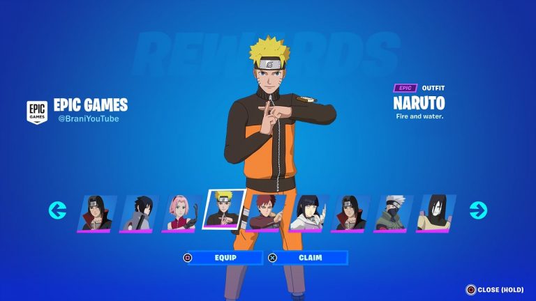 NARUTO SKIN RELEASE DATE IN FORTNITE ITEM SHOP 2023!