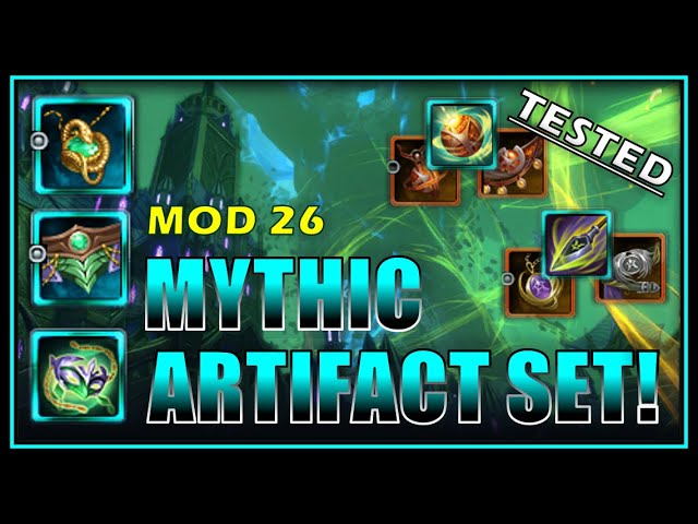 NEW Artifact Sets for M26: BEST Party Mythic Set (2,050) Do NOT get Eye of Odran! – Neverwinter