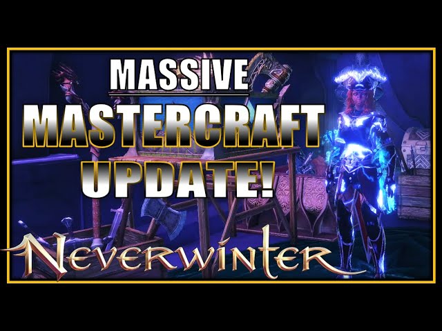 NEW BEST GEAR (mastercrafting): Weapons, Armor, Rings, Neck/Waist Set (document) Neverwinter Preview