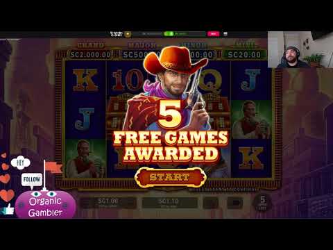 NEW GAME! Trying to turn my FREEPLAY into a CASHOUT! Organic Gambler | Wild Pistolero Mega FireBlaze