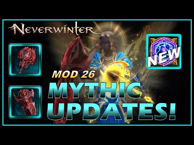 NEW WILD CARD Combat Enchant! (aoe dmg) Eye of Odran Fix & New Mythic Weapons Update! – Neverwinter