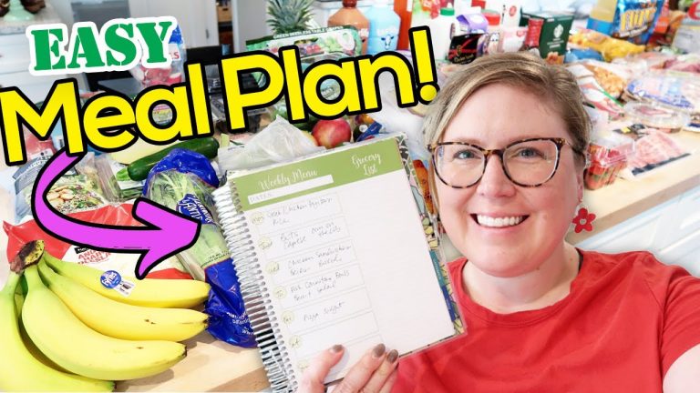 NEW$300 Weekly Grocery Haul & Meal Plan!!