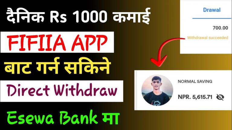 New Esewa Earning App in 2023 | New Fifiia Earning App | New Earning App | Soyal Tech | Refer & earn