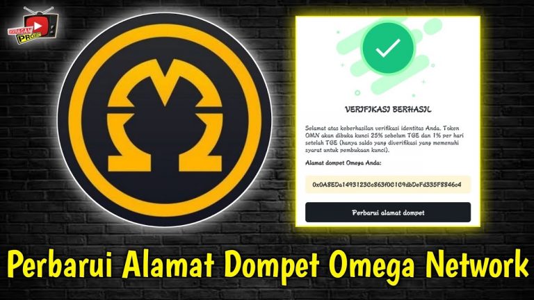 Omega Network Update Wallet Begini Cara Perbarui Alamat Dompet Wallet Omega Network Yang Sudah KYC