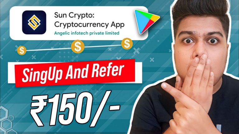 Refer And Earn App | SunCrypto App | Money Earning App | Tech Vikesh