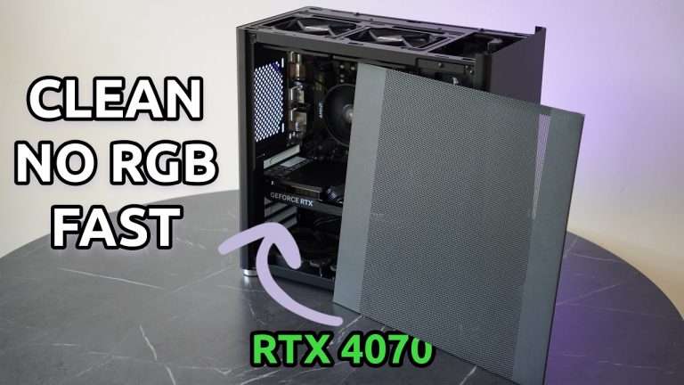 Sick of RGB? Let’s build a clean, minimalist PC