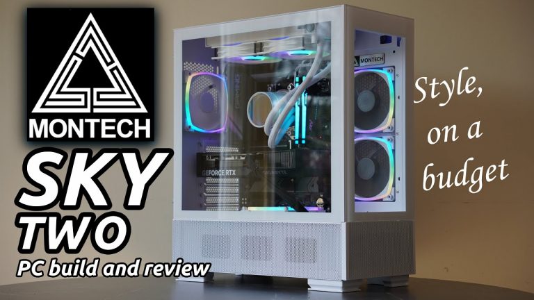 Style, on a budget | Building a PC in the FABULOUS Montech Sky Two | PC Case Review