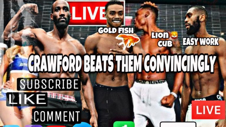 TERENCE CRAWFORD NOT BOTHER BY ERROL SPENCE JR , JARON ENNIS , JERMELL CHARLO ALL GETS STOPPED