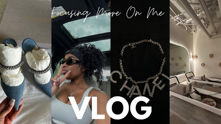 VLOG: IM ON MY ZOOM | WORKING OUT CONSISTENTLY | MY FIRST LULULEMON PURCHASE | SHOE UNBOXING & MORE