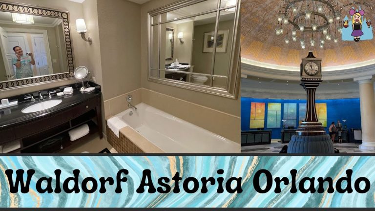 Waldorf Astoria Orlando King Room Tour & Review | Room 1216 | Disney Springs Area Hotel | Jan 2023