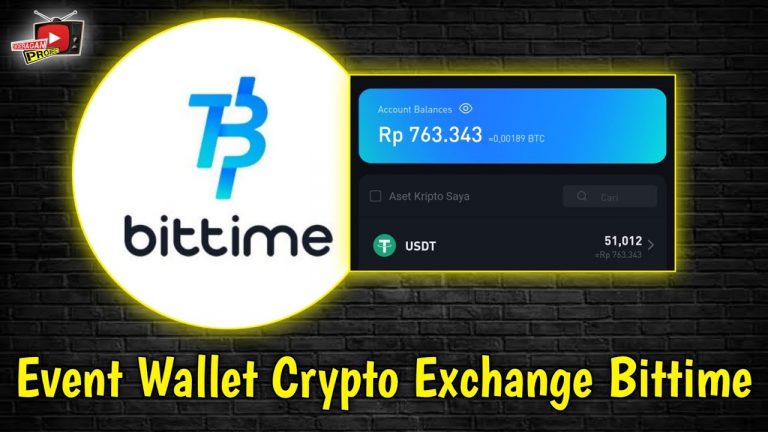 Wallet Baru Bittime Crypto Exchange Ada Event Baru Total Hadiah Rp.15.000.000