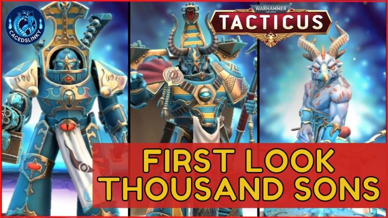 Warhammer 40k Tacticus | Thousand Sons | First Look | Toth | Abraxas | Yazaghor | New Campaign