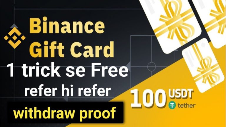 binance refer gift card free claim | 1 trick se binance per 100 usdt kamayen |binance refer and earn