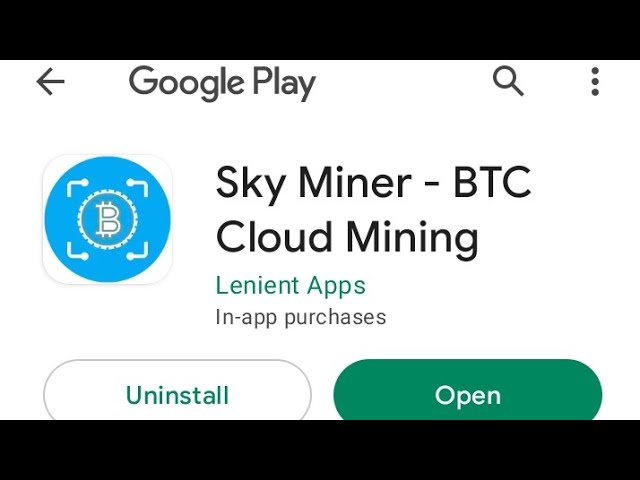 sky miner – btc cloud mining.. #crypto #airdrop#freemining